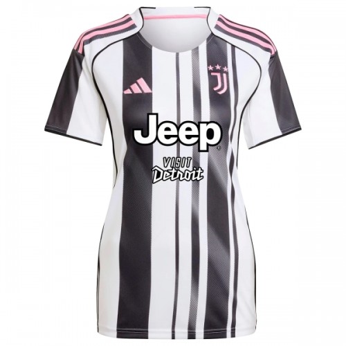 Dámský Fotbalový Dres Juventus Domácí Dresy 2025-26 Dámský Fotbalový Dres Juventus Domácí Dresy 2025-26